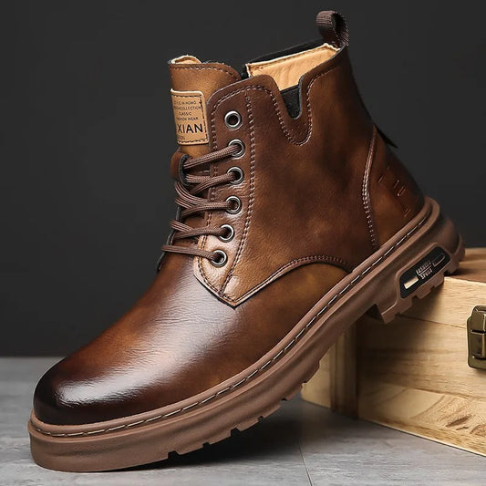 Men's shoes  high top casual boots