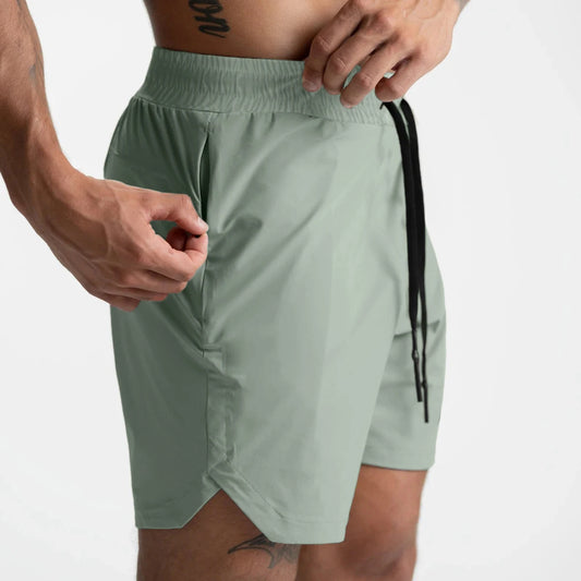 New Men's Shorts Single-Layer Woven