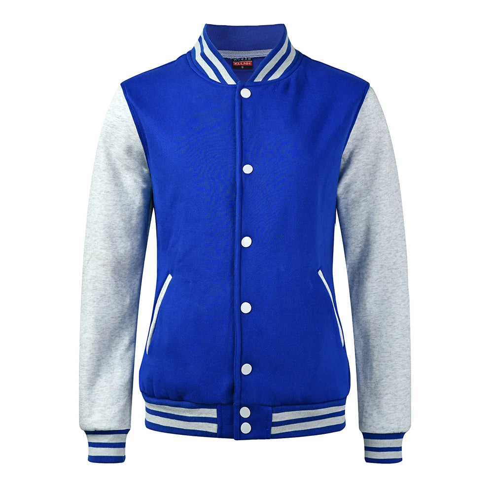 Slim Fit College Varsity Coat Women's Jacket