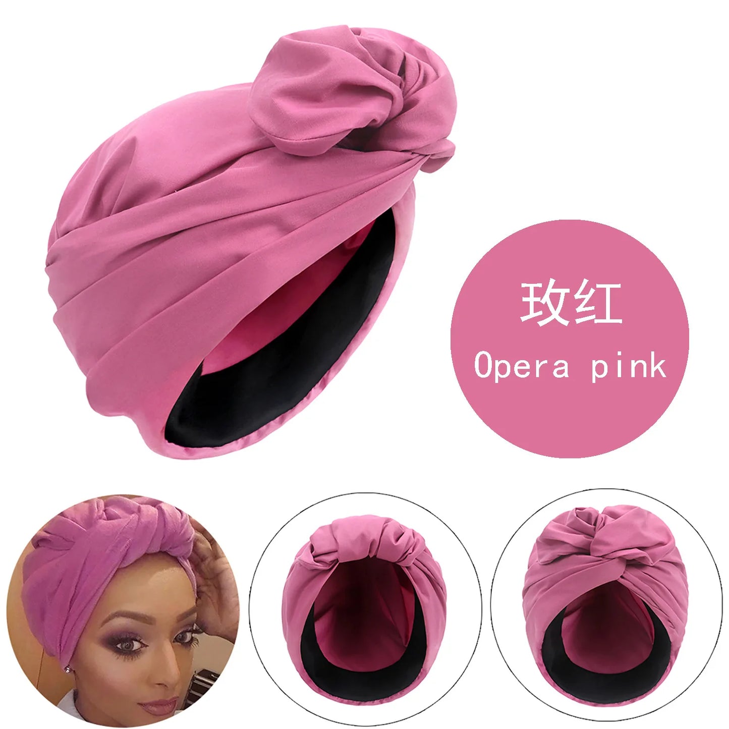 Women's Hair Cover Cap Head Wraps