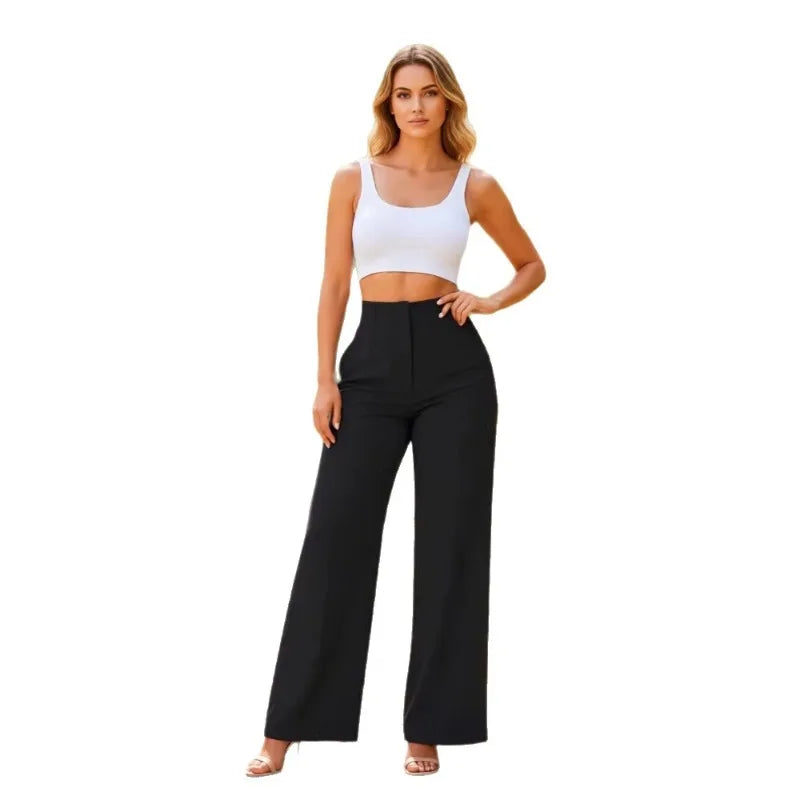 Women's High Waist Wide Leg Pants