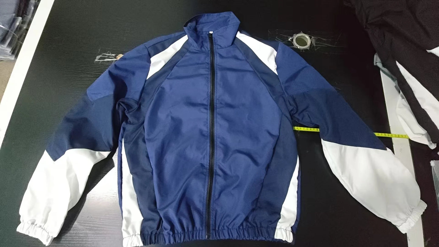 Men's color-blocked jacket