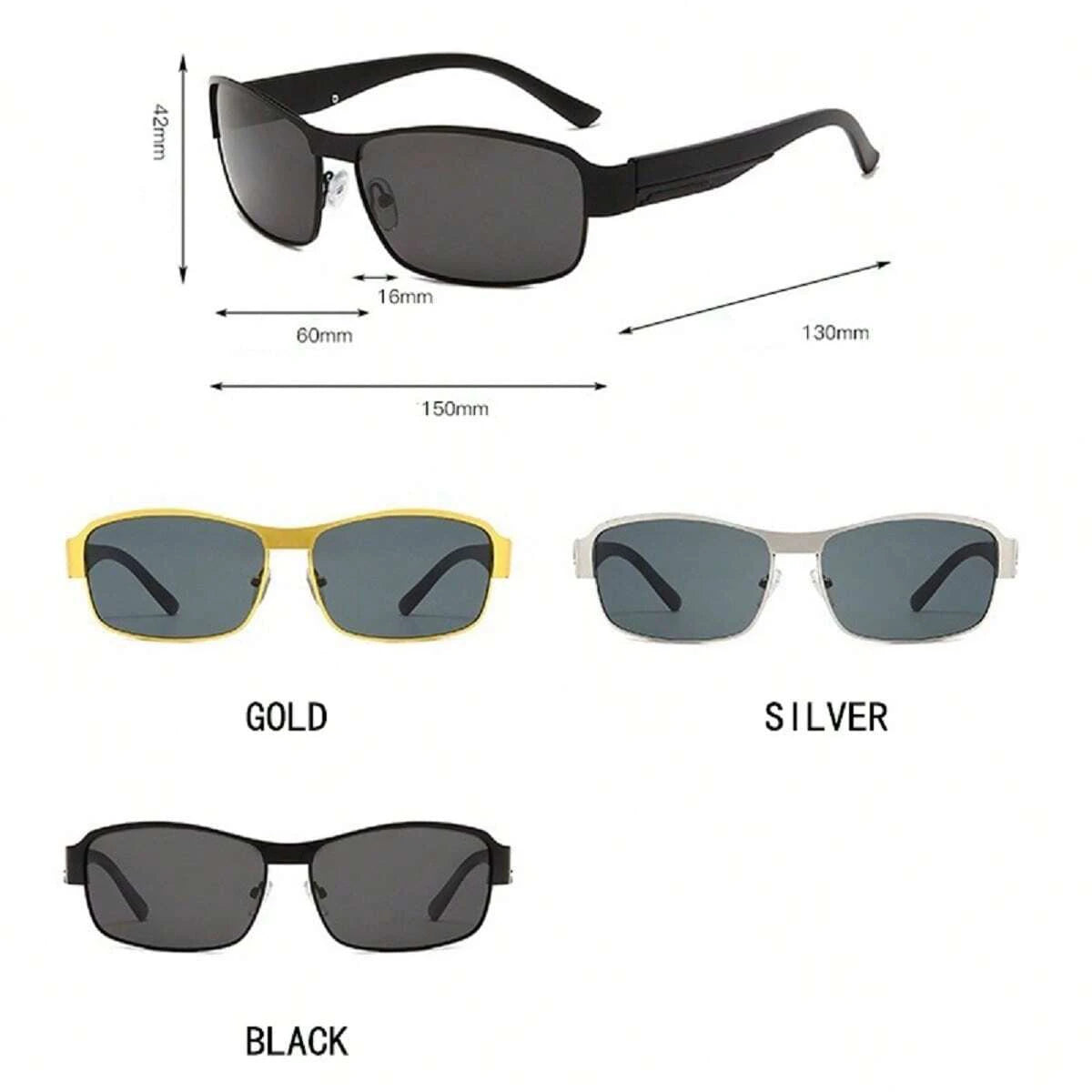 Sunglasses for Men Day and Night Vision Driving Fishing Polarized Anti-UV