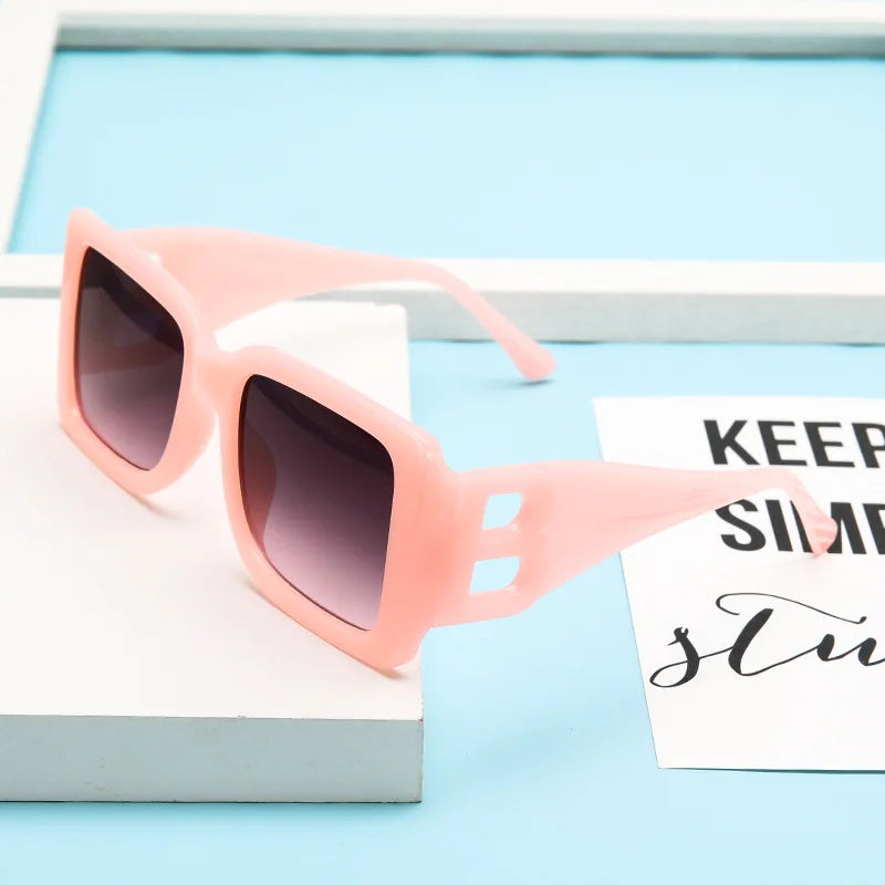 Women's Sunglasses Trendy Designer Square Sun Glasses