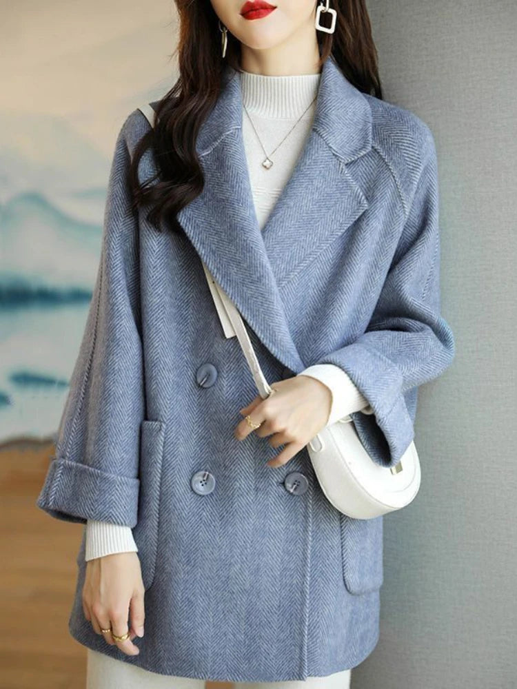 Long Sleeve Office Lady Trench Coat