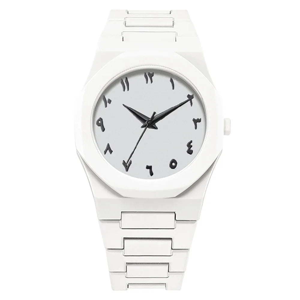 New Fashionable Men's Watch digital Casual Drip Oil Strap