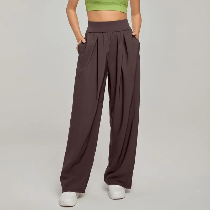 Women pants  Wide Leg High Waist Loose Trousers