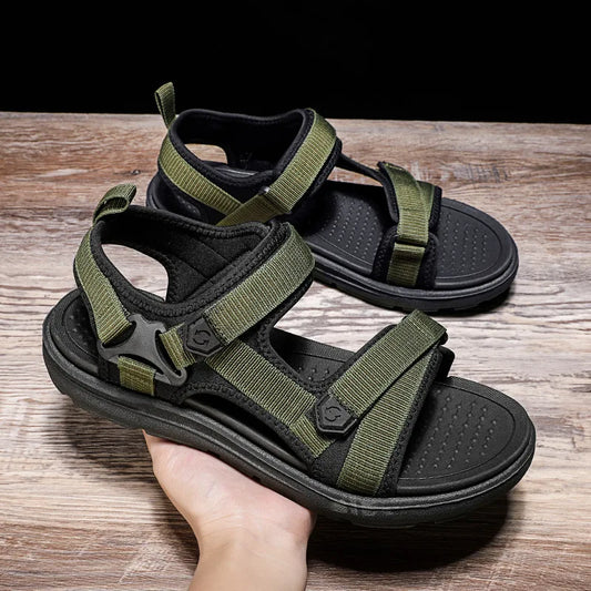 Summer Mens Sandals Wear Resistant Male Beach Shoes