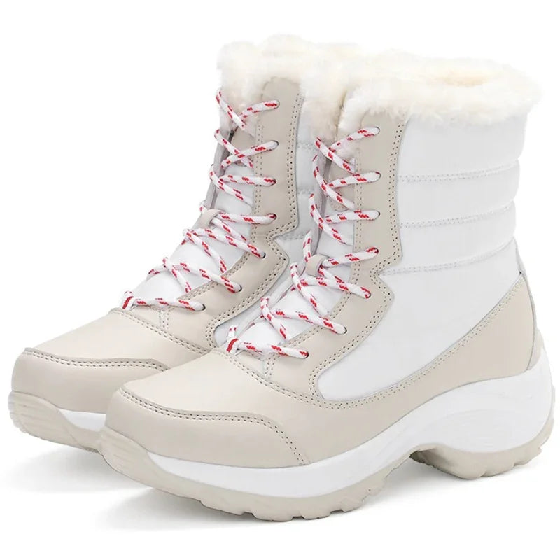 Women Boots Lightweight Ankle Boots Heels Winter  Shoes