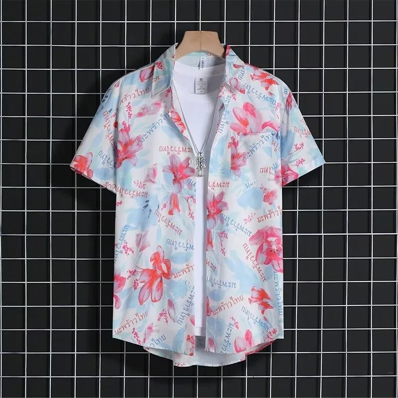 Men's Sportswear Set,Summer Short-sleeved T-shirt