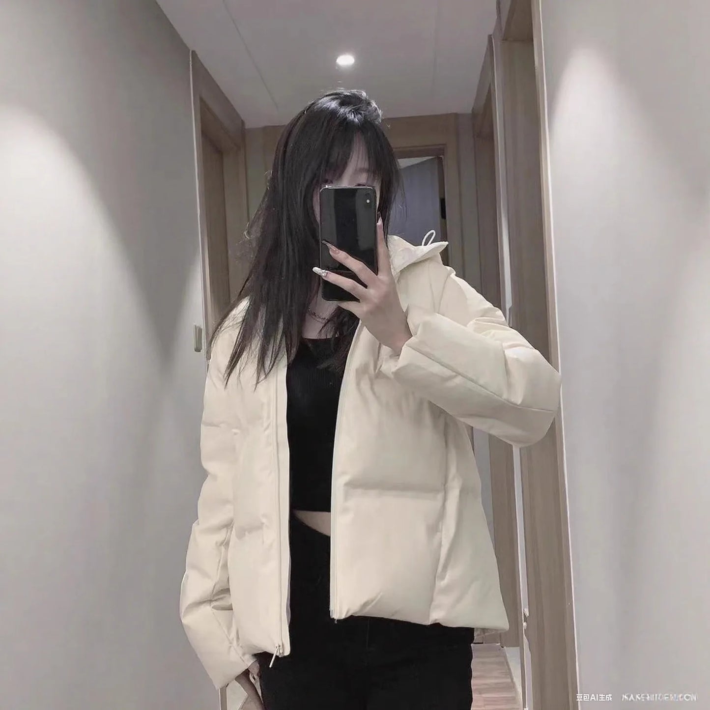 Puffer Jacket, Warm and Windproof