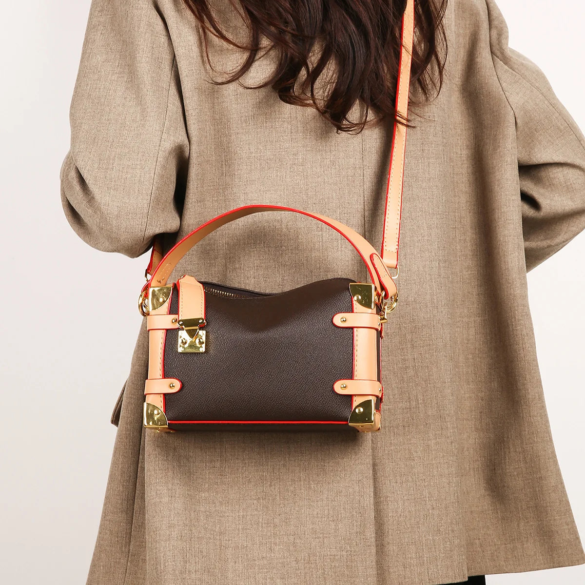 Large Capacity Square Box Crossbody Bags