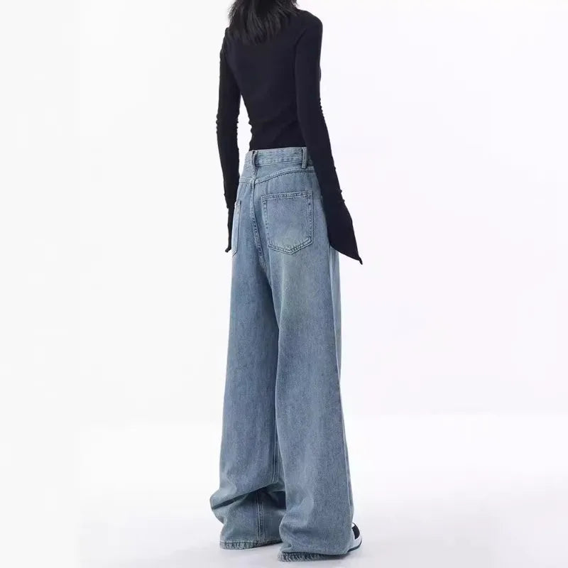 Blue Jeans Women Embroidered Design