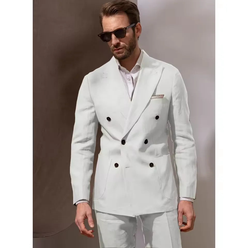 Pants Sets Men's New Summer Two-piece Suit