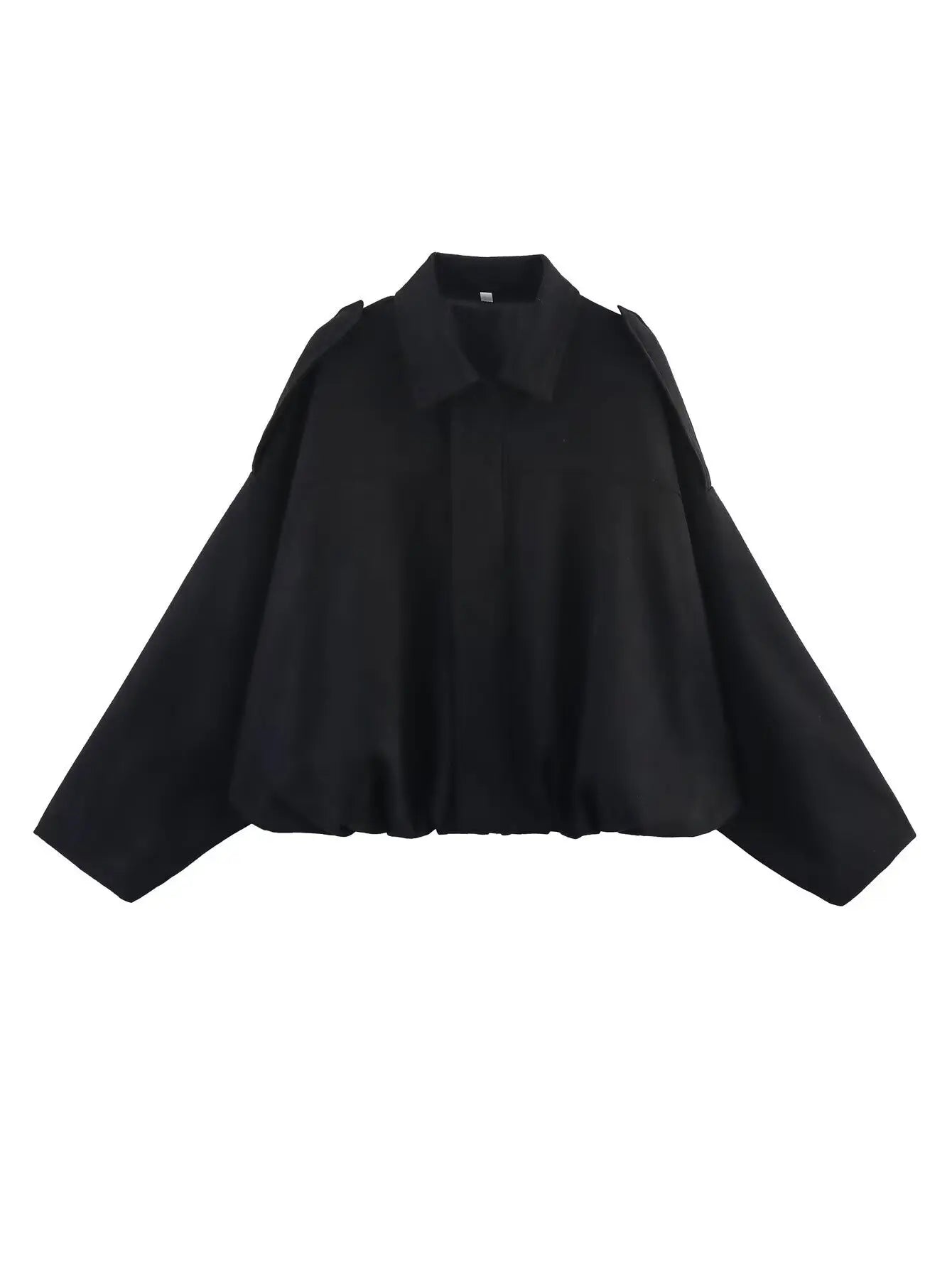 Women's Bomber Jacket Lapel Long Sleeve Zipper Suede Jacket