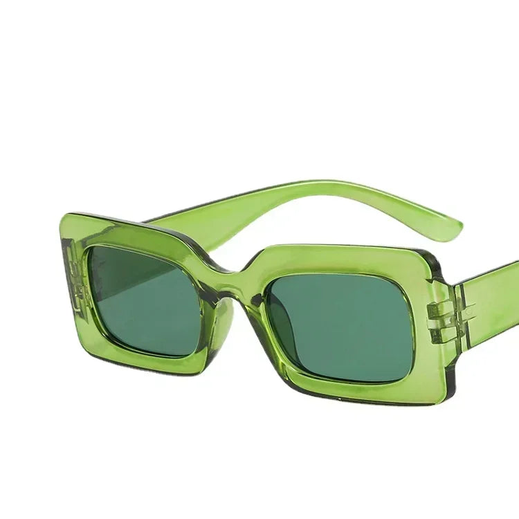 Women's Sunglasses Vintage Rectangle Frame  Glasses