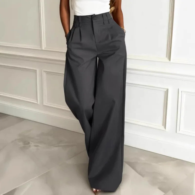 Women's High Waist Wide Leg Pants