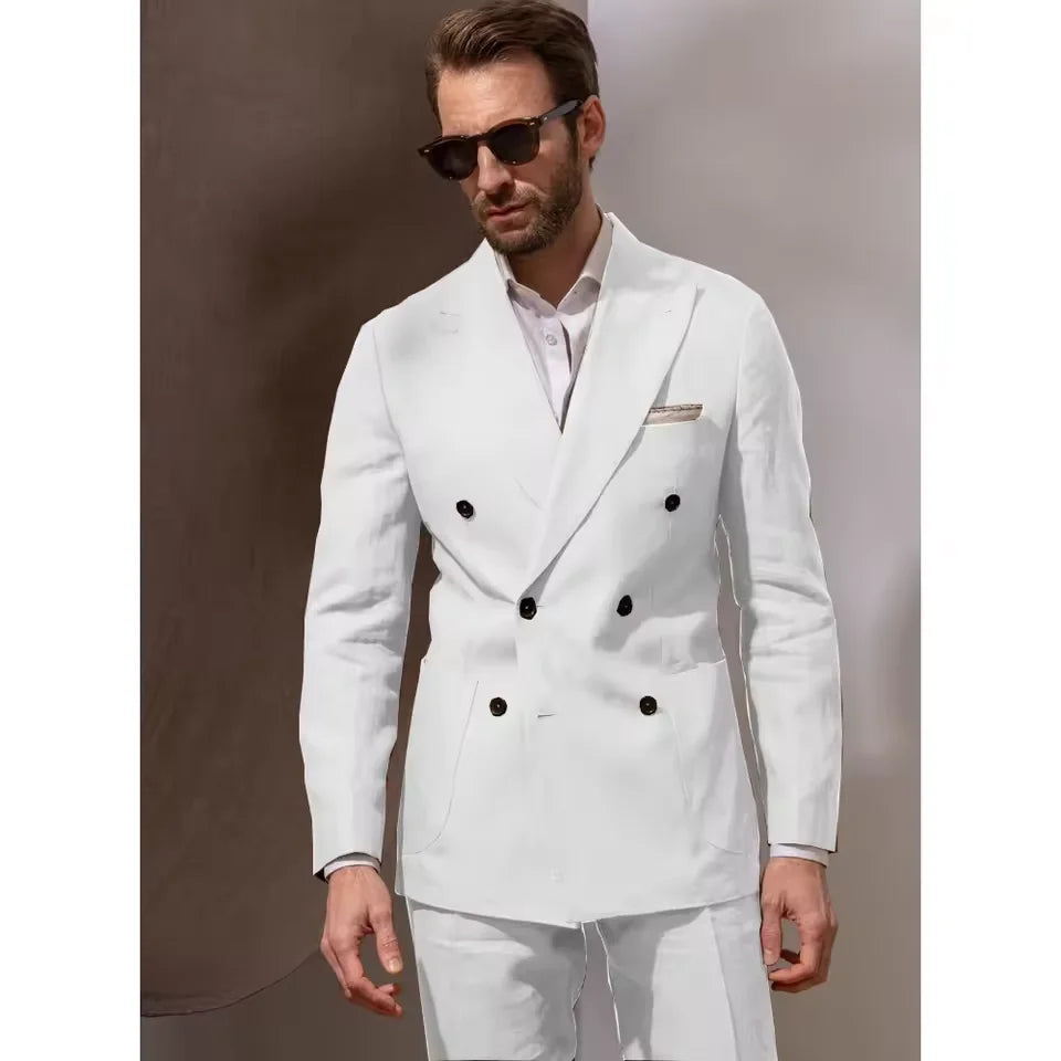 Pants Sets Men's New Summer Two-piece Suit