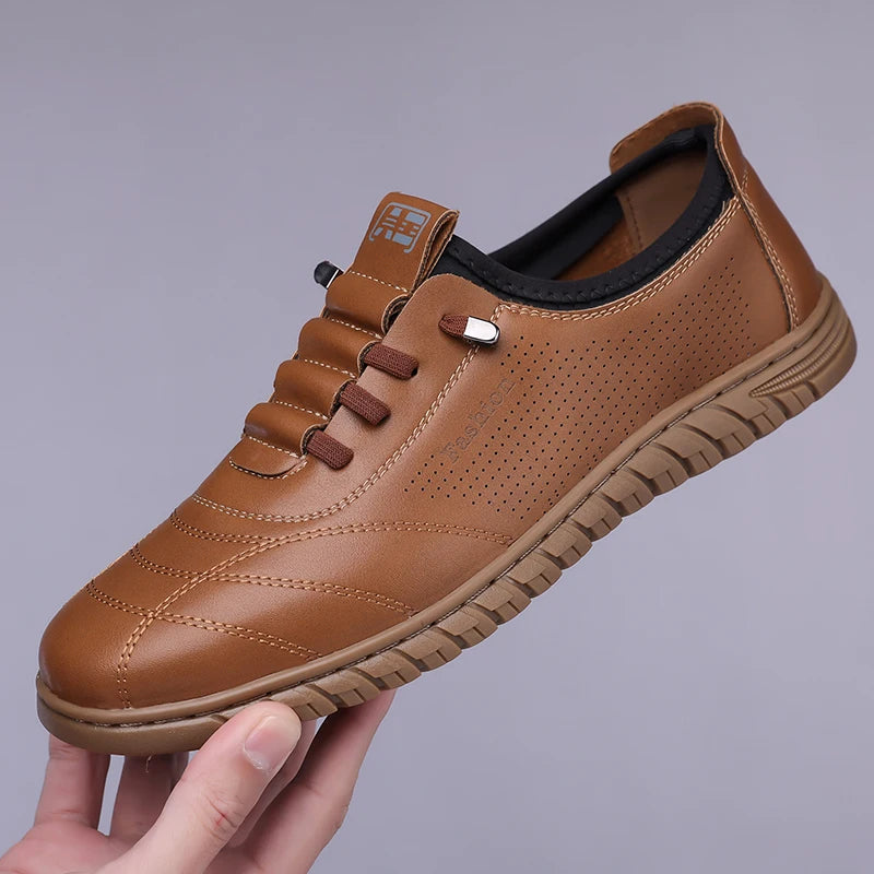 Men's Loafers Fashion Casual Leather Shoes