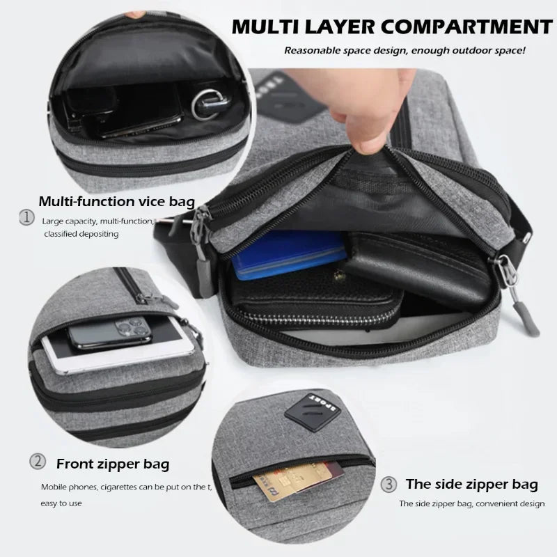 Men's Messenger Bag Crossbody Shoulder Bags
