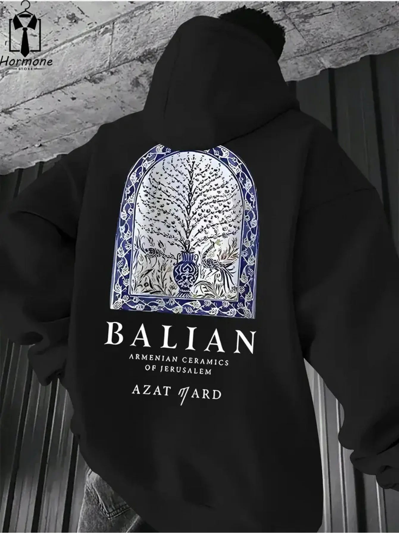 Men's Casual printed Hoodie
