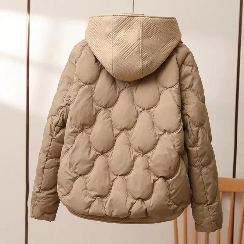 Fashion Coats  Loose Cropped  Women Jacket