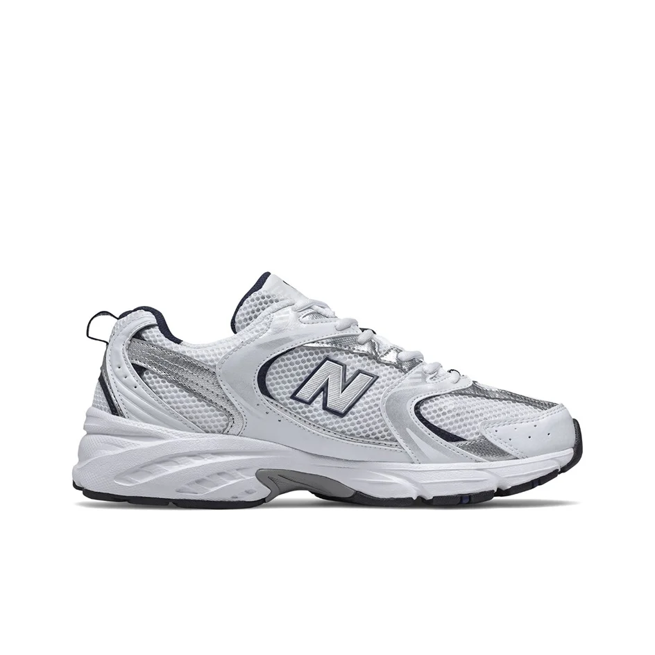 New Balance NB 530 Comfortable and Versatile Fabric Mesh Synthetic Leather Low cut Casual Running Shoes for Men and Women