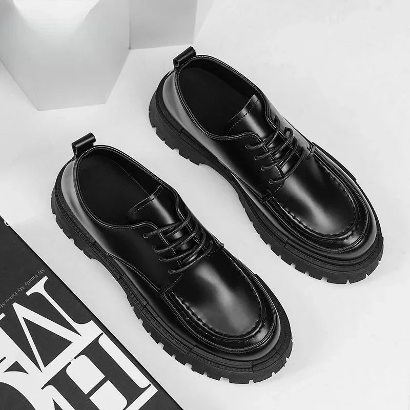 Men's Leather Shoes Dress Formal Business Male Casual Shoe