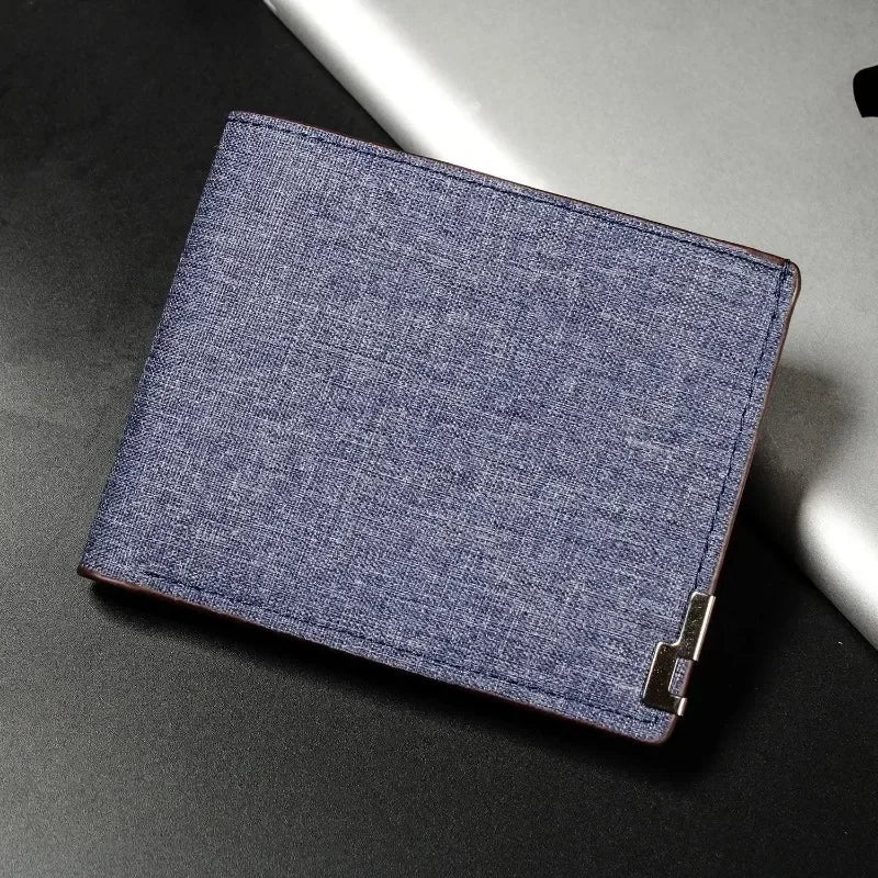 New Minimalist and Portable Denim Wallet