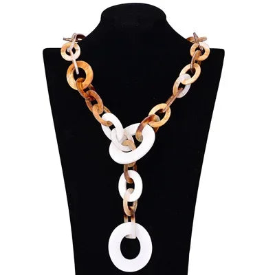 High quality punk acrylic choker necklace