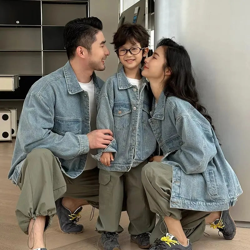 Mommy and Me Denim Jacket for The Whole Family