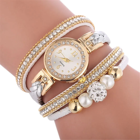 Bracelet Watches for Women Wrap Around Fashion Bracelet