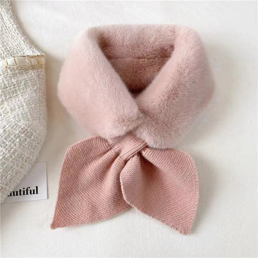 Female Cross Straps Shawl Soft Neck Scarf