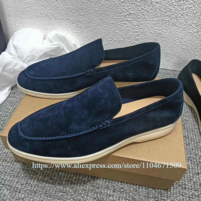 unisex women's shoes loafers leather Sheepskin velvet  loafers