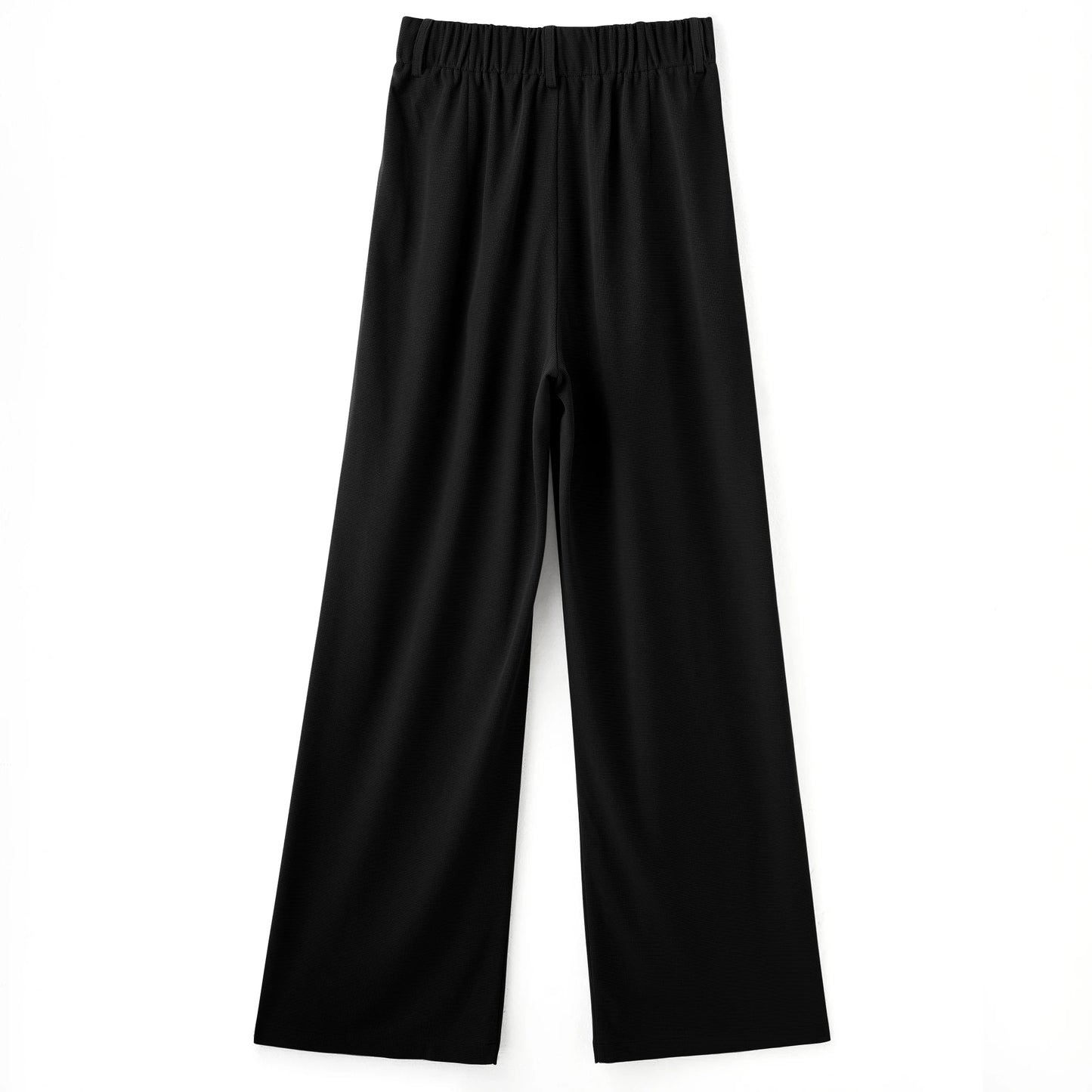Women's Casual Pant  Black Straight Leg Pants