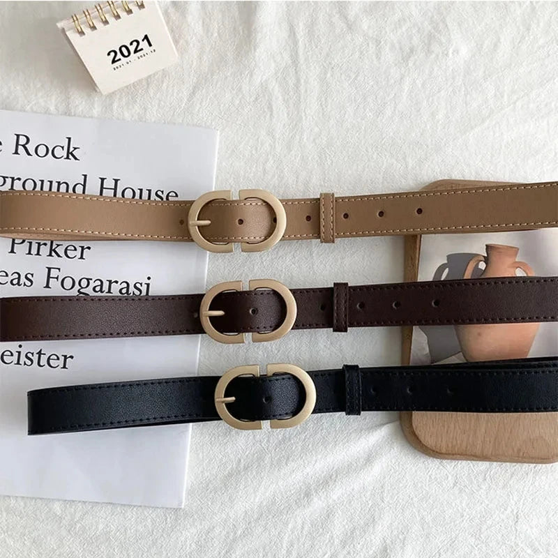 Women's Waist Belt Casual Wear Simple Waist Strap