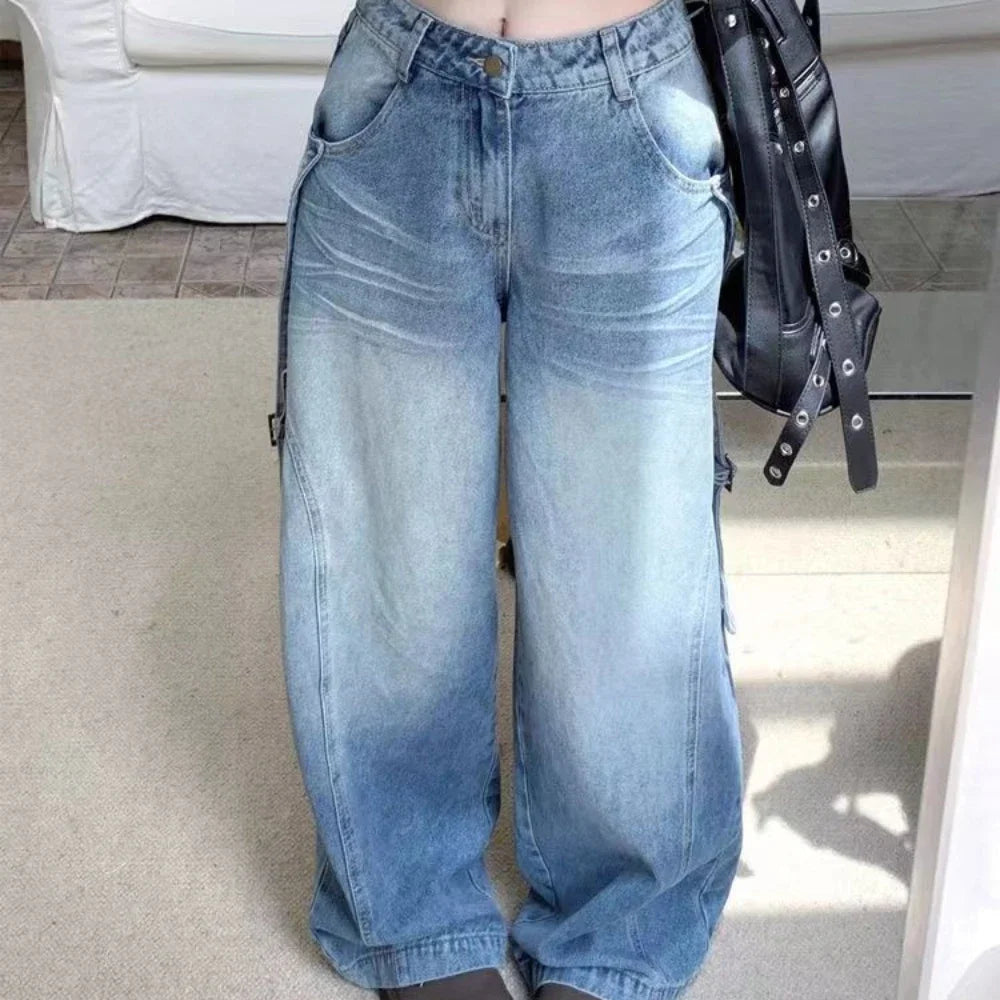 Womens Jeans High Waist Shot Pants