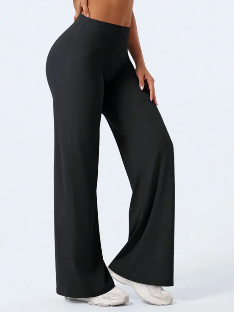 Women's High Waist Wide Leg Yoga Pants
