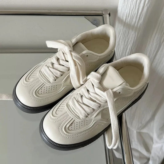 Women Sneakers Casual Flats Vulcanized Platform Shoes