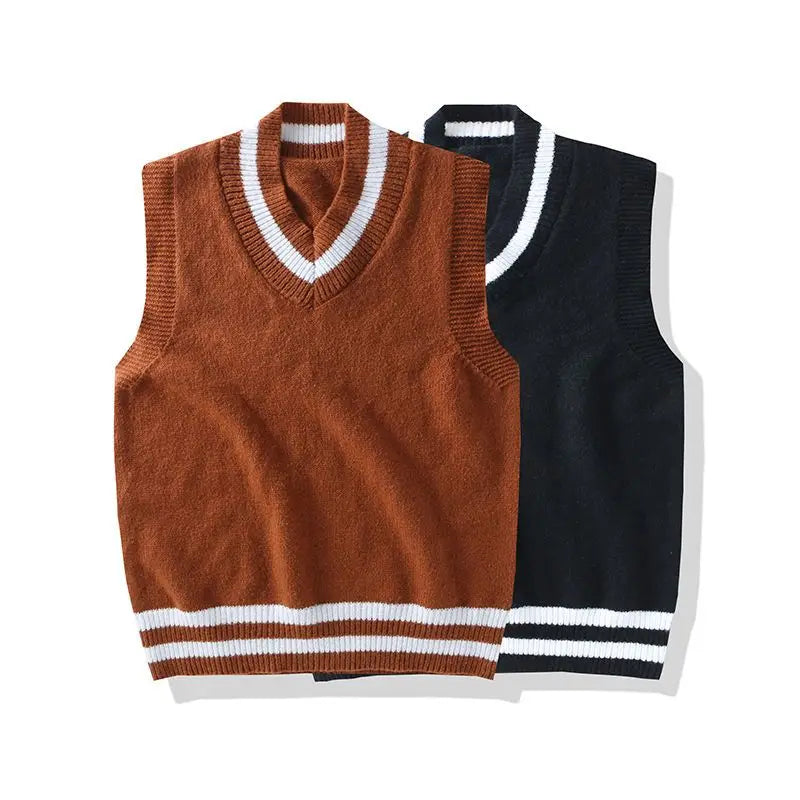 Men Knit Sweater Vest sweater