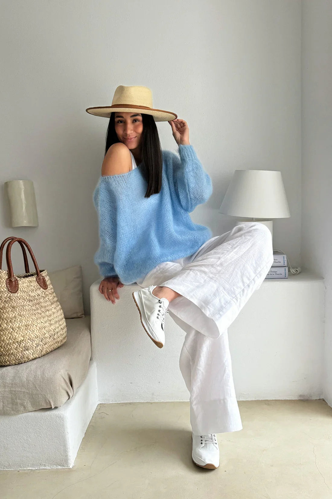 Comfortable Off Shoulder Pullover