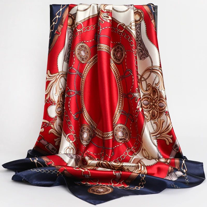 f Ladies Chiffon Shawl Wrap Muffler  Bandanna Female Headscarf