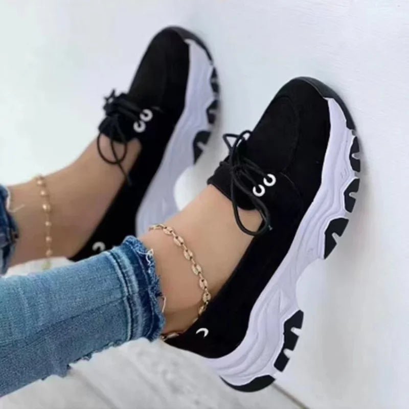 Women Sneakers Platform Casual Breathable Sport