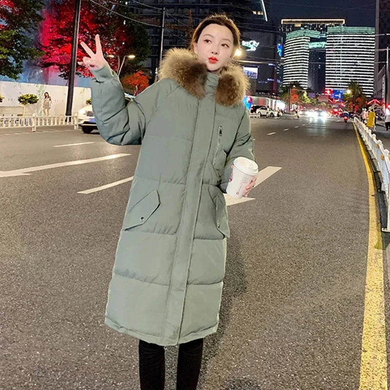 Women Puffer Loose Warm Winter Cotton Jackets