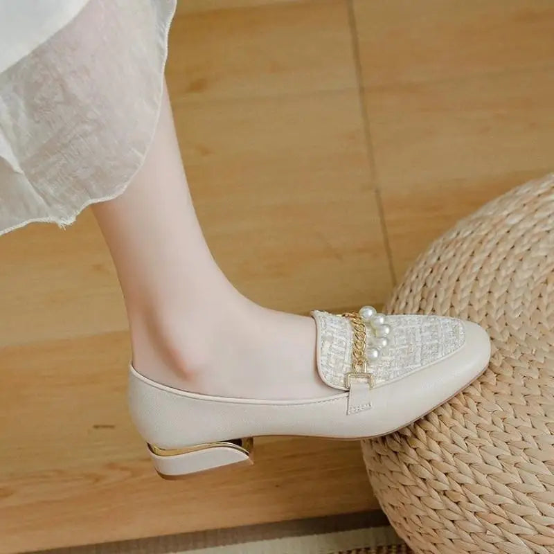 Women's Gentle Style Classic Loafers, Soft Leather Casual Moccasins