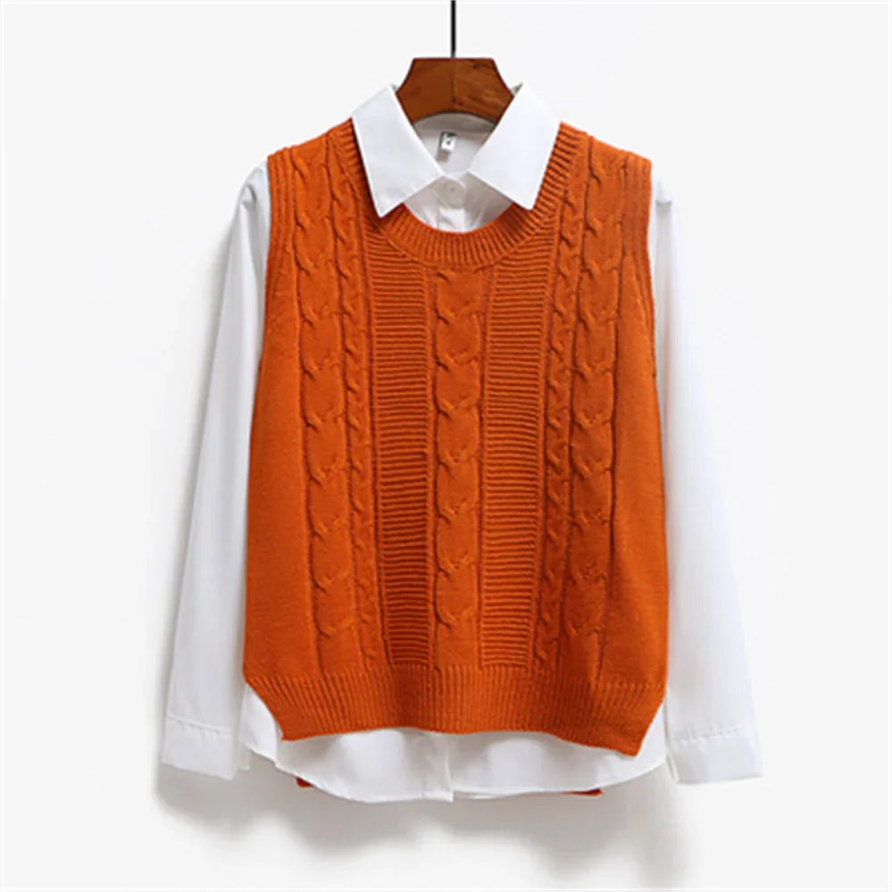 Loose Casual Knitted Women's Knitwear