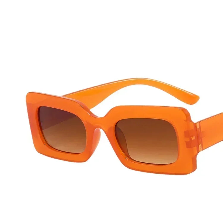 Women's Sunglasses Vintage Rectangle Frame  Glasses
