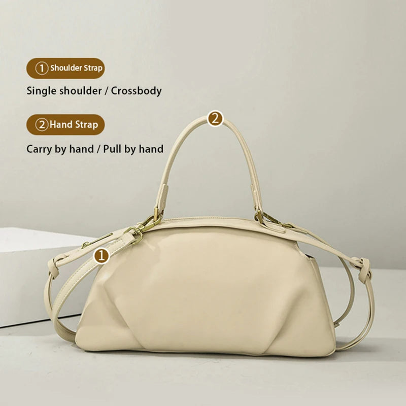 Women's Bags, Fashionable and Simple Handbags, Niche High-End Shoulder Bags