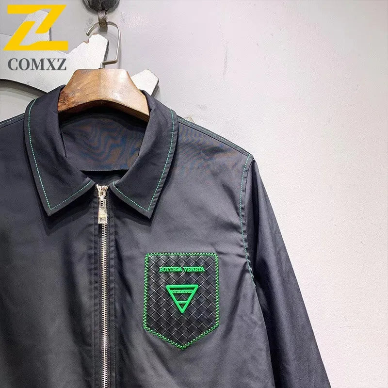 Mens Outdoor Baseball Jacket Spring Autumn