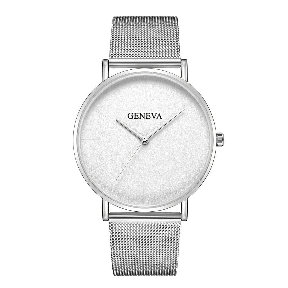 Women's Watch Vintage Classic Fashion Dial Casual Steel Strip